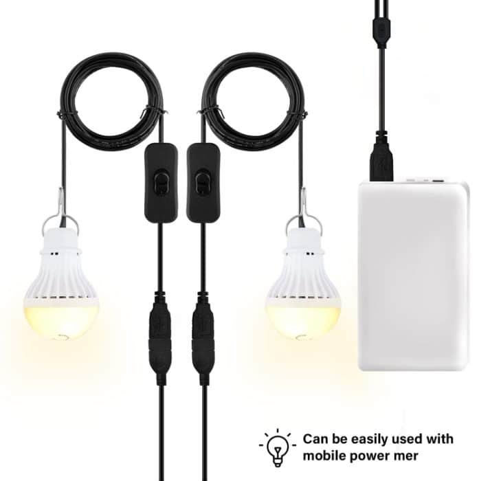 USB-Glühbirne, Campingleuchte, Notlicht, 1 PCS, 2 PCS – Bild 5