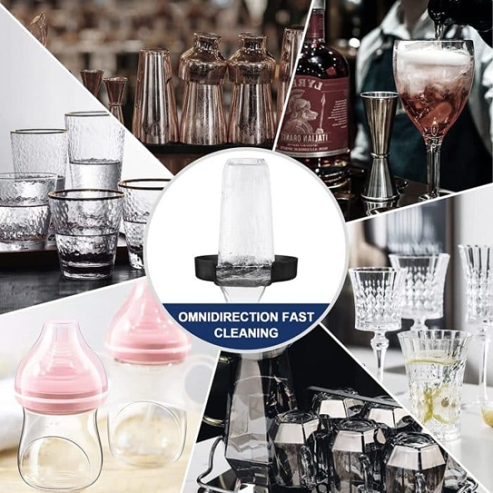 Integrierter automatischer Hochdruck-Becherwascher in der Spüle, Automatic Cup Washer – Bild 7