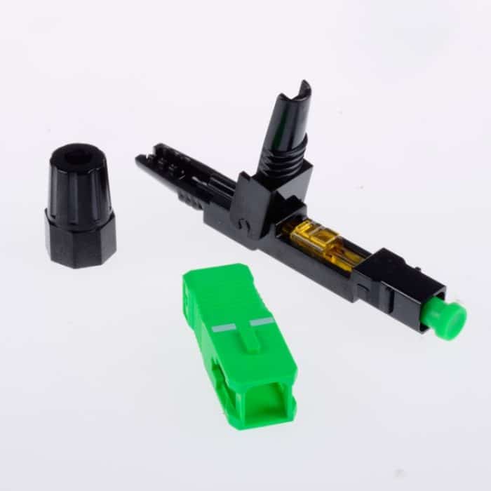 10 Stück FTTH SC APC Singlemode-Glasfaser-Schnellverbinder – Bild 3