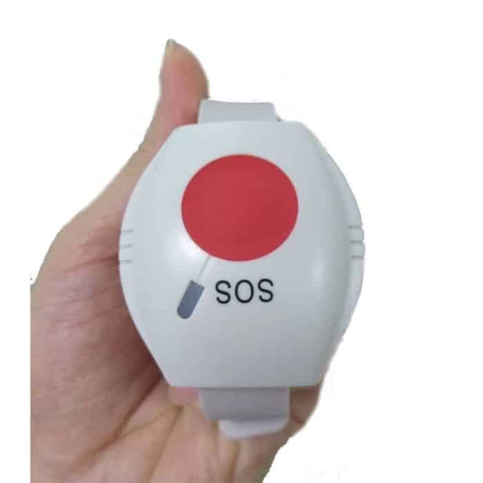 EM-70 Wireless Notfallalarm Armband Senden Hilfesignal Sturzerkennung SOS-Taste für alte Menschen, Kinder – Bild 2