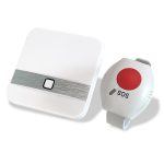EM-70 Wireless Notfallalarm Armband Senden Hilfesignal Sturzerkennung SOS-Taste für alte Menschen, Kinder – Bild 5
