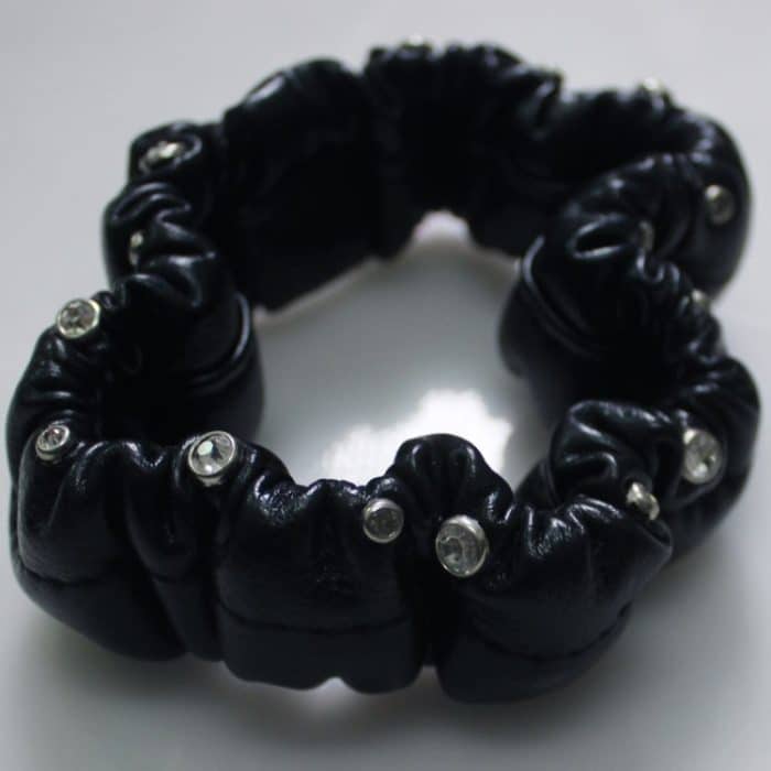 Crystal Car Interieur Zubehör Rückspiegel Abdeckung Leder Auto Rückspiegel Abdeckung Dekoration – Bild 3