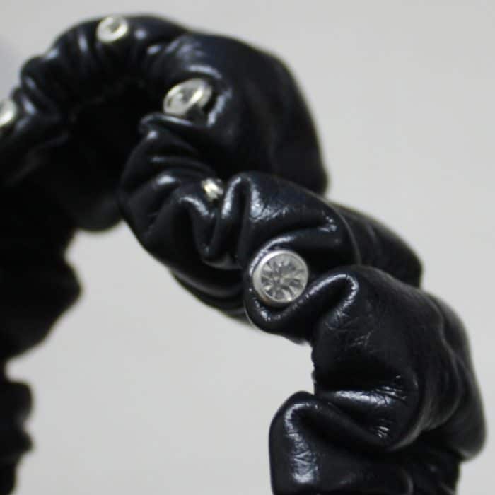 Crystal Car Interieur Zubehör Rückspiegel Abdeckung Leder Auto Rückspiegel Abdeckung Dekoration – Bild 4