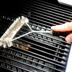 12 Zoll BBQ Brush Edelstahl Drahtborsten Reinigungsbürsten mit Griff