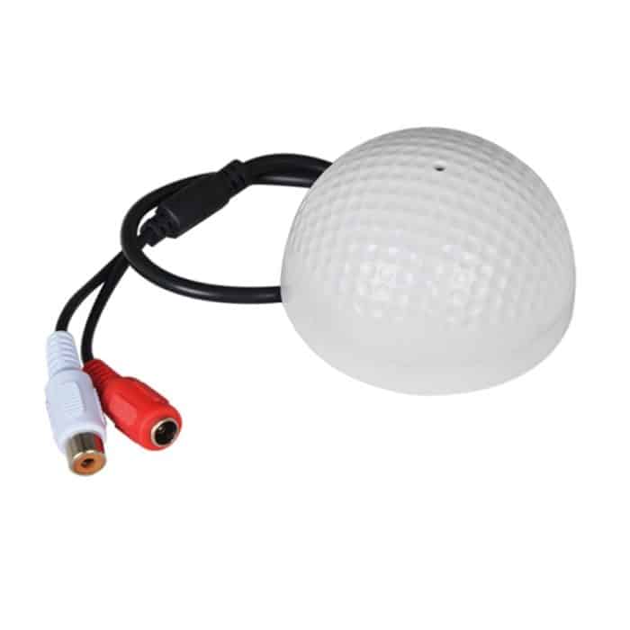 CCTV-Mikrofon Golfform Audio-Aufnahmegerät Hochempfindliches DC12V-Audioüberwachungsgerät – Bild 4