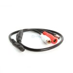 Mini-CCTV-Audiomikrofon Mikrofon für Sicherheits-Audio-Aufnahme Hochempfindliches CCTV-Kamera-DVR-System – Bild 2