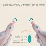 Elektrischer sicherer Nagelknipser, Baby-Nagelschneider, Maniküre, Pediküre, Schere – Bild 6