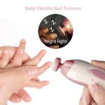 Elektrischer sicherer Nagelknipser, Baby-Nagelschneider, Maniküre, Pediküre, Schere – Bild 9