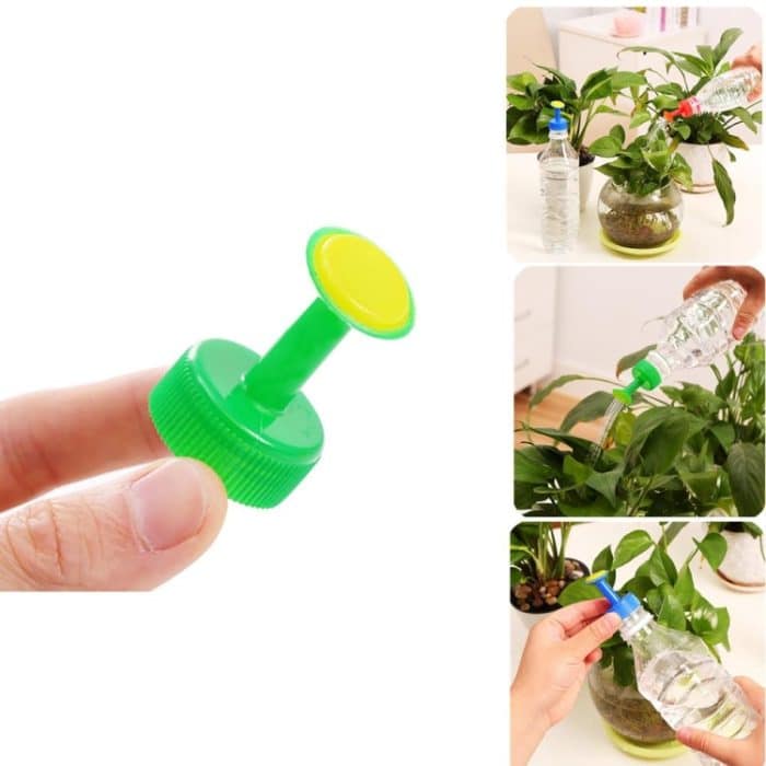 TBD047940701A.jpg 2 PCS Kunststoff Home Pot Bewässerung Flasche Düse für 3 cm Wasser Flasche Sprinkler Düse Bewässerung Werkzeuge, Watering Bottle Nozzle – Bild 1