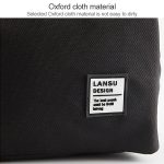 Tragbare Lunchtasche, wärmeisolierte Lunchbox, Tragetasche, Kühltasche, Bento-Beutel, Lunchbehälter, Aufbewahrungstaschen für Schule und Lebensmittel, Black, Bento Storage Bags – Bild 3