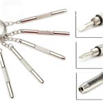 Multifunktionales Schlüsselbund-Reparaturwerkzeug, Schraubendreher, tragbarer Mini-Multitool-Schlüsselanhänger, screwdriver Shape – Bild 3