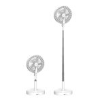 Home Lüfterlampe Desktop Teleskopboden Multifunktionale wiederaufladbare Fülllichthalterung – Bild 2