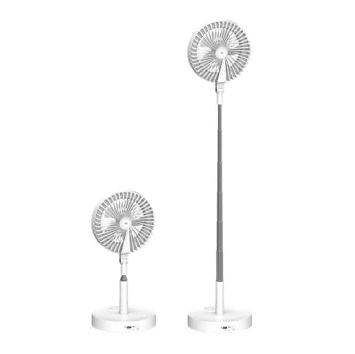 Home Lüfterlampe Desktop Teleskopboden Multifunktionale wiederaufladbare Fülllichthalterung – Bild 2