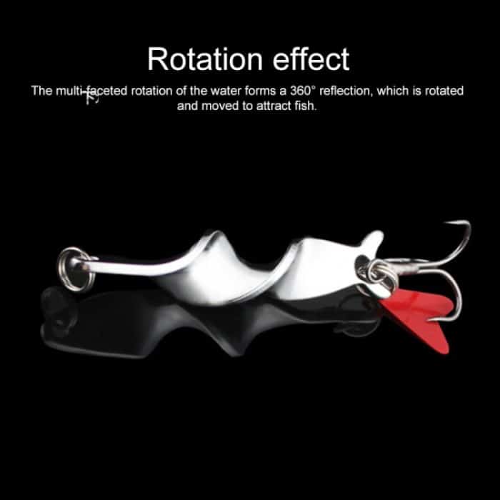 Rotierender Spinner aus Metall, Angelköder, harte Köder, Angelhaken, 10g, 14g, 21g, 28g – Bild 5