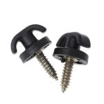 2 PCS Universal Car Trunk Originalhaken Flacher vertikaler Gepäcknetzhaken Link