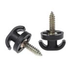 2 PCS Universal Car Trunk Originalhaken Flacher vertikaler Gepäcknetzhaken Link – Bild 2