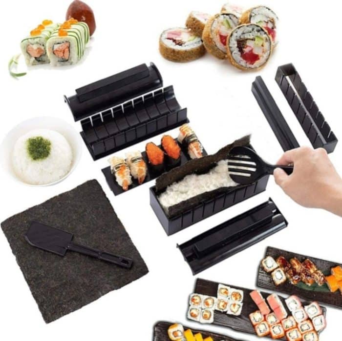 10 teile / satz DIY Sushi Algen Reis Kugelherstellung – Bild 3