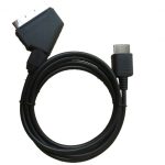 1,8m für Sony PS2 / PS3 RGB SCART Kabel TV AV-Lead-Ersatzanschlusskabel für PAL / NTSC-Konsolen – Bild 2