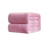 Dicke einfarbige Mesh-Ananas-Flanelldecke, Korallenvlies, Klimaanlage, Sofabezug, Winter, warme Laken, leicht zu waschende Kunstfelldecken, 100x150cm, 120x200cm, 150x200cm, 180x200cm