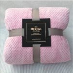 Dicke einfarbige Mesh-Ananas-Flanelldecke, Korallenvlies, Klimaanlage, Sofabezug, Winter, warme Laken, leicht zu waschende Kunstfelldecken, 100x150cm, 120x200cm, 150x200cm, 180x200cm – Bild 5