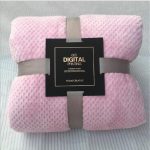 Dicke einfarbige Mesh-Ananas-Flanelldecke, Korallenvlies, Klimaanlage, Sofabezug, Winter, warme Laken, leicht zu waschende Kunstfelldecken, 200x230cm, 70x100cm, 45x65cm – Bild 4