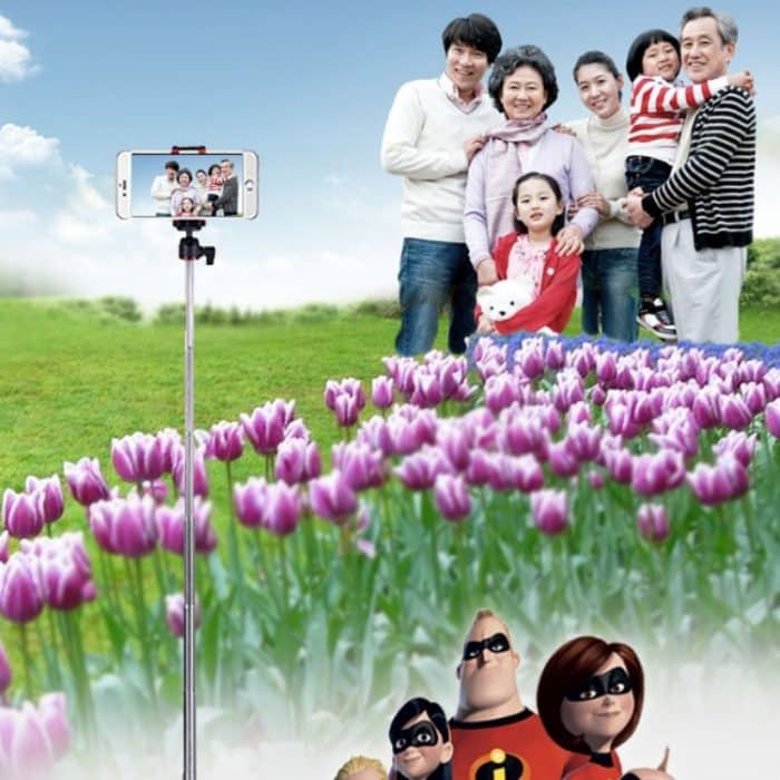 Benro MK10 Handy Live Bluetooth Fernbedienung Selfie Stick Stativ – Bild 8