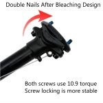 ZOOM Fahrrad-Sattelstütze mit drahtgesteuertem, hydraulischem Hub-Sattelrohr und Mountainbike-Sattelstütze, 30.9mm 375mm External Routing, 31.6mm 375mm External Routing, 30.9mm 400mm Internal Routing, 31.6mm 400mm Internal Routing – Bild 4