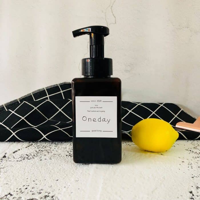 450 ml Schaumstoff-Pressflasche, sprudelnde Unterflasche, Square R, Square One Day – Bild 2