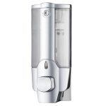 Wandmontierter manueller Einkopf-Seifenbox-Hotelseifenspender aus Kunststoff, Matt, Plating – Bild 2