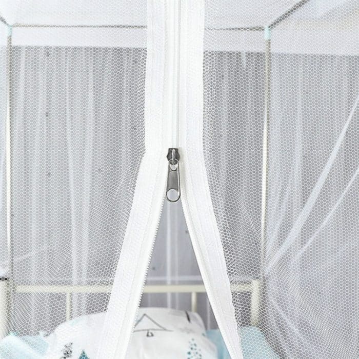 Oberes Bett des Studentenwohnheims Kostenlose Installation eines staubdichten, eintürigen Moskitonetzes auf der Oberseite, 90x190x150 cm (Without Stand), 90x190x150 cm (Including Bracket) – Bild 4