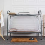 Studentenwohnheim, Einzelbett, Reißverschluss, quadratische Oberseite, Verschlüsselung, vollständiger Boden, Moskitonetz, No. 1 120x190x95 cm, No. 2 90x190x95 cm, No. 2 120x190x95 cm