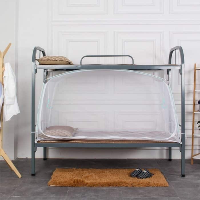 Studentenwohnheim, Einzelbett, Reißverschluss, quadratische Oberseite, Verschlüsselung, vollständiger Boden, Moskitonetz, No. 1 120x190x95 cm, No. 2 90x190x95 cm, No. 2 120x190x95 cm – Bild 1