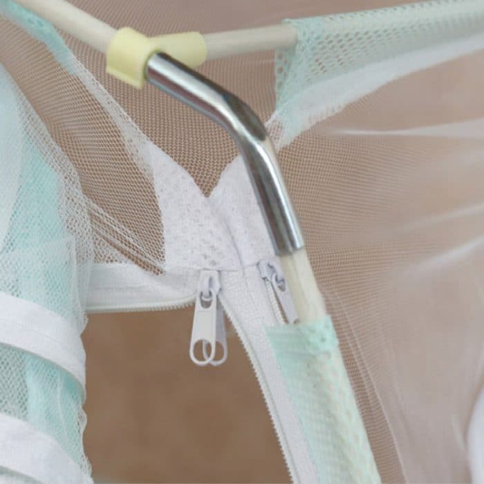 Studentenwohnheim, Einzelbett, Reißverschluss, quadratische Oberseite, Verschlüsselung, vollständiger Boden, Moskitonetz, No. 1 120x190x95 cm, No. 2 90x190x95 cm, No. 2 120x190x95 cm – Bild 4