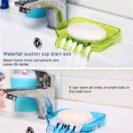 2 Stück bunte Saugnapf-Drainage-Seifenbox – Bild 5