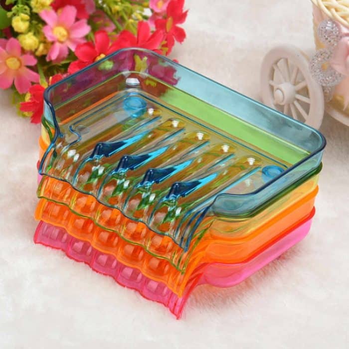 2 Stück bunte Saugnapf-Drainage-Seifenbox – Bild 6