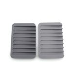 Badezimmer Silikon Flexible Seifenschalen Aufbewahrungshalter Seifenkiste, Silicone Soapbox – Bild 7