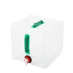 20L Outdoor Camping Klappschaufel Transparenter Kunststoff Klappwassersack – Bild 2