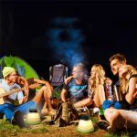 Klappbare Solarlampe Outdoor Camping Zeltlampe LED Campinglampe – Bild 8