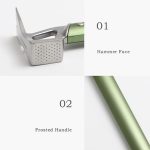 SHINE A260 TRIP Outdoor-Kletterhammer, Aluminium, Campingzelt, Baldachin, Nagelhammer, multifunktionaler Überlebenshammer – Bild 7