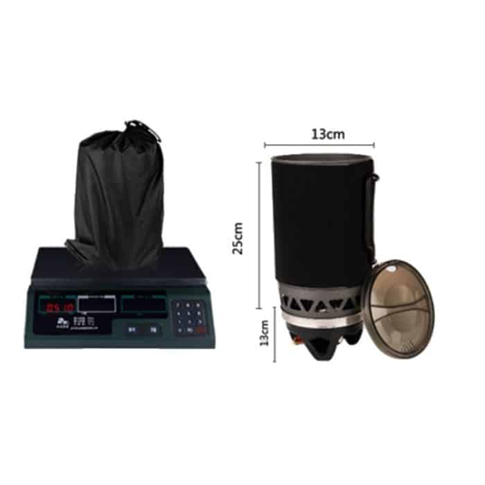 APG Camping Gaskocher Gassparkocher ohne Gastank, zufällige Farblieferung – Bild 6