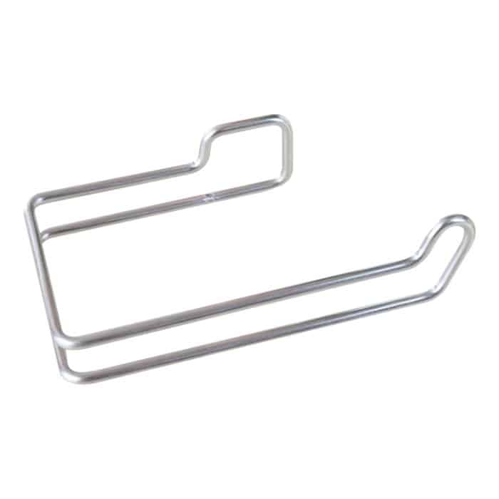 Wiederholt wiederverwendbarer, stanzfreier Taschentuchhalter aus Edelstahl mit starker, spurloser Hakenbefestigung, Stainless Steel Tissue Holder – Bild 3