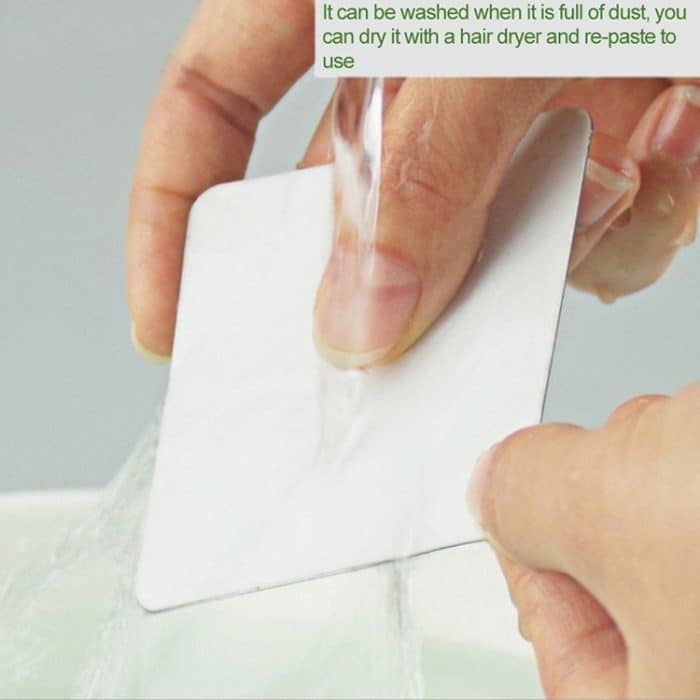 Wiederholt wiederverwendbarer, stanzfreier Taschentuchhalter aus Edelstahl mit starker, spurloser Hakenbefestigung, Stainless Steel Tissue Holder – Bild 5