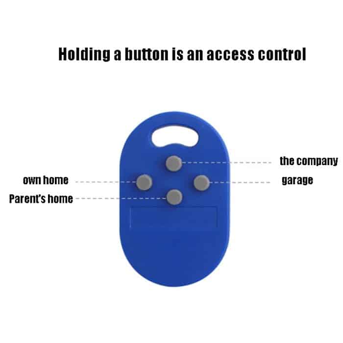 ID IC Composite Card UID / 5200 Vier-in-Eins-Zugangskontrollaufzug Mehrkarten-Kopierinduktions-Swipe-Schlüsselbund – Bild 5