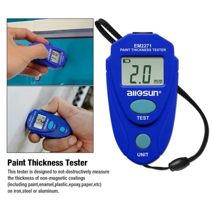 EM2271 Mini Digital Display Autolackbeschichtung Dickenmessgerät Tester – Bild 5