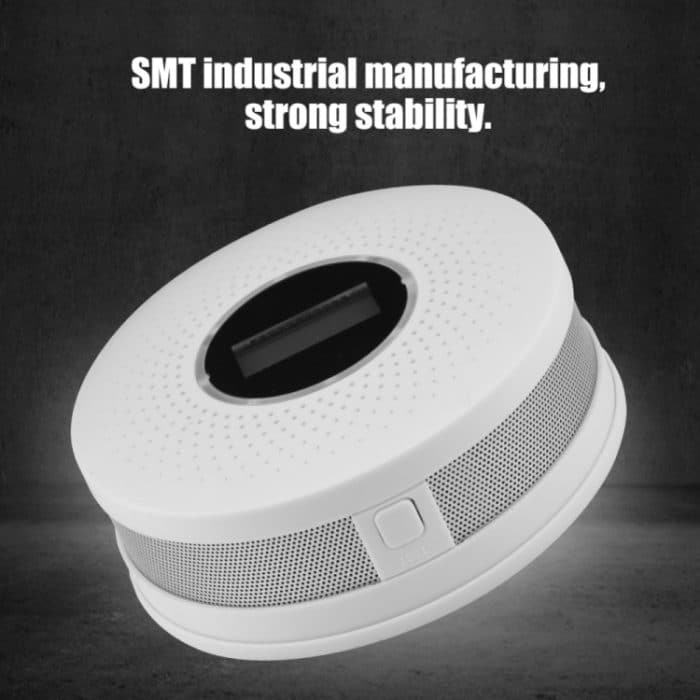 JKD-512COM CO Rauchmelder Live-Sprachalarm Kohlenmonoxid-Lecksensor mit LCD-Display – Bild 4