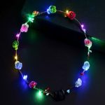 3 Stück Ten Lights Flash Girlanden-Stirnband – Bild 3
