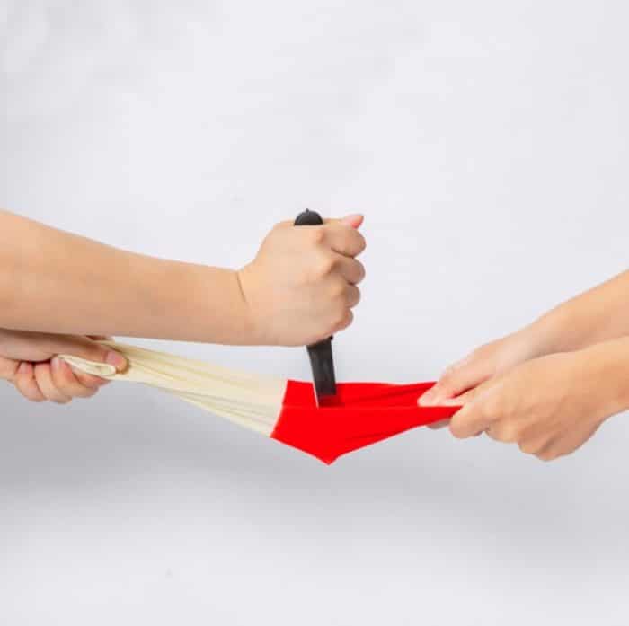 10 PCS Haushalt zweifarbige Waschhandschuhe Hausarbeit Reinigung Wäsche Geschirrspülen Latexhandschuhe, S, M, L, XL – Bild 4