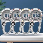 Bergsteigeruhr, multifunktionale Edelstahl-Hakenuhr, Stainless Steel Hook Watch(Orange), Stainless Steel Hook Watch(Blue), Stainless Steel Hook Watch(Yellow), Stainless Steel Hook Watch(Red) – Bild 7