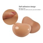 5 Stück Damen Silikon-BH-Pad, Brustwarzenabdeckung, Aufkleber, Patch-Einsätze, Schwamm-BH – Bild 4