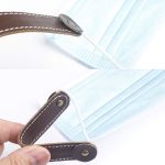 10 Stück verstellbare Gesichtsmaske, Ohrband, Seil, rutschfeste Kapuze aus PU-Leder mit Verlängerungsschnalle – Bild 6